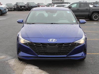 2022 Hyundai Elantra Hybrid Blue