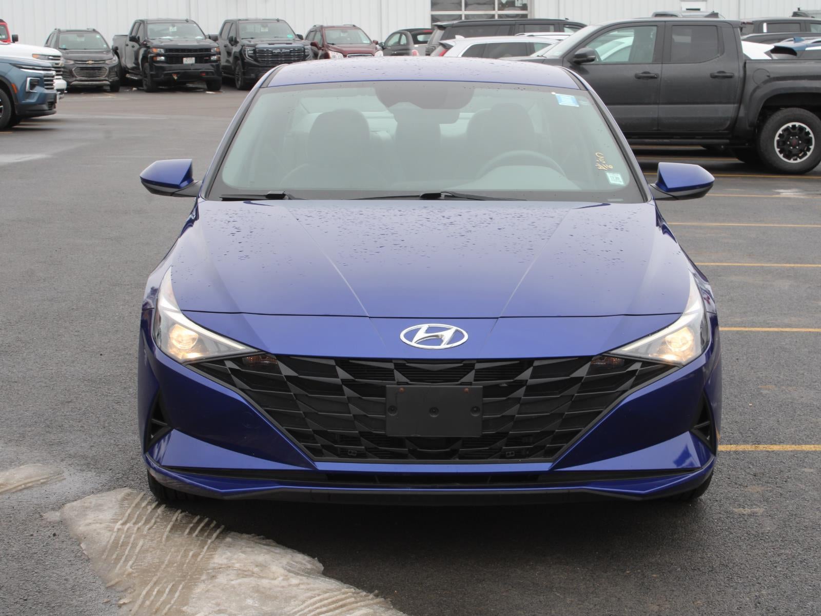 2022 Hyundai Elantra Hybrid Blue