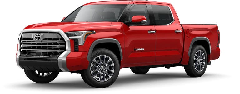 2022 Toyota Tundra Limited in Supersonic Red | DELLA Toyota of Plattsburgh in Plattsburgh NY