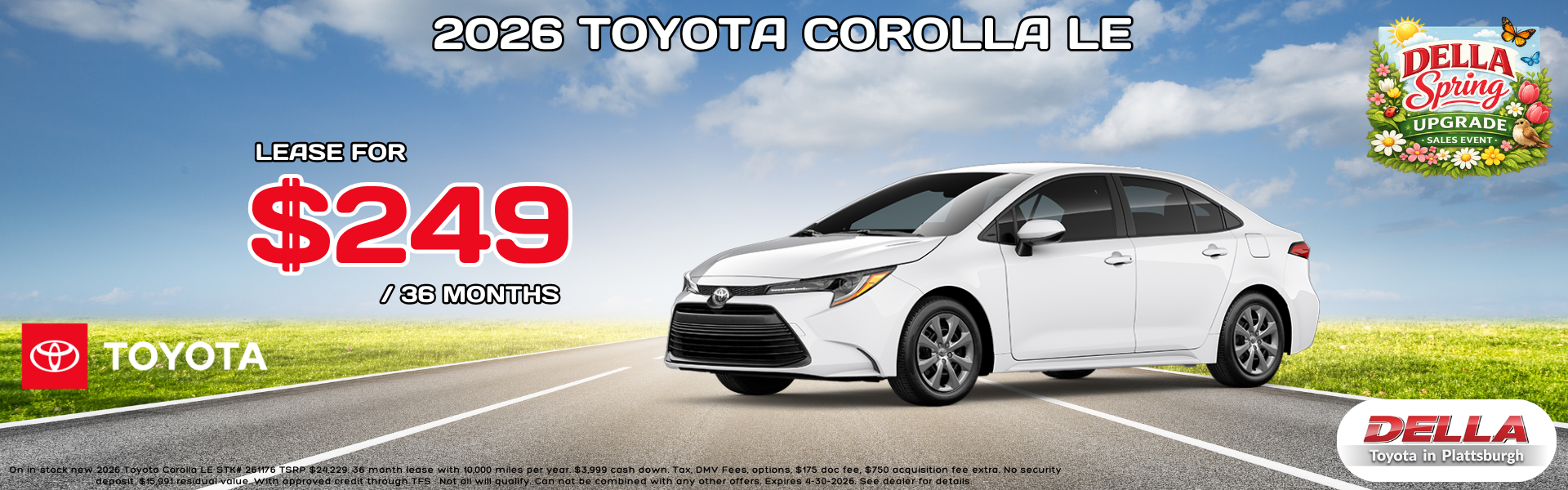 2026 Toyota Corolla for sale Plattsburgh