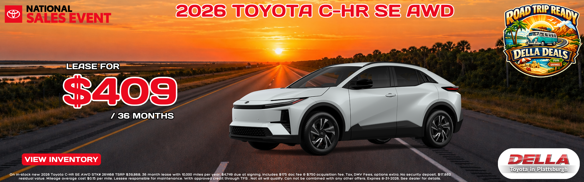 2026 Toyota C-HR for sale Plattsburgh