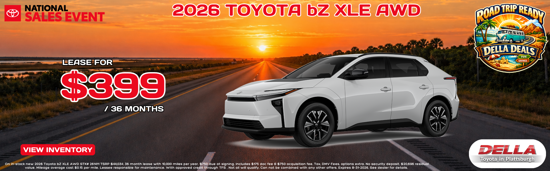 2026 Toyota bZ for sale Plattsburgh