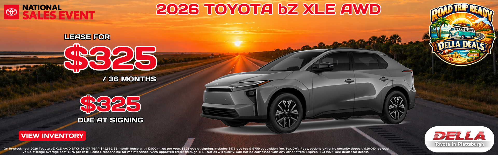 2026 Toyota bZ for sale Plattsburgh