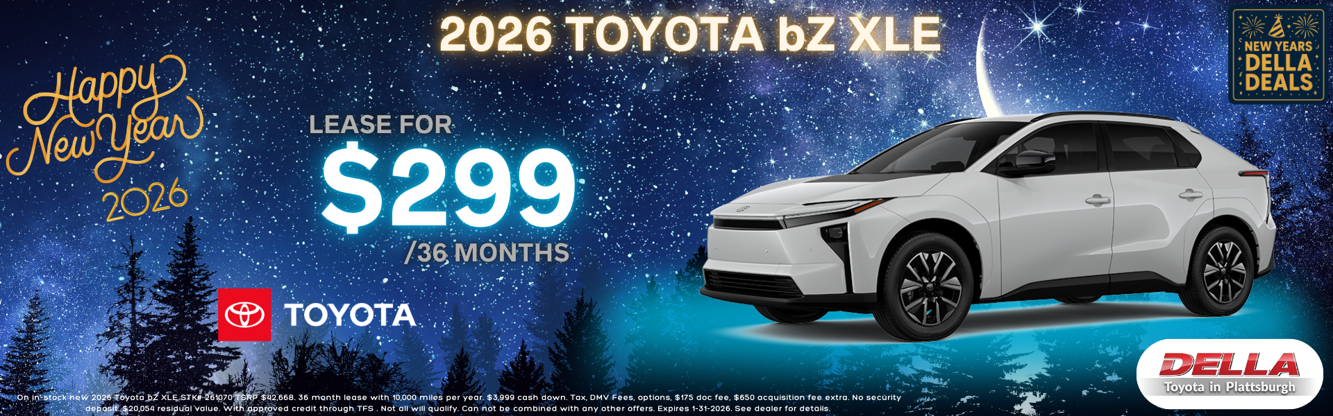 2026 Toyota bZ for sale Plattsburgh