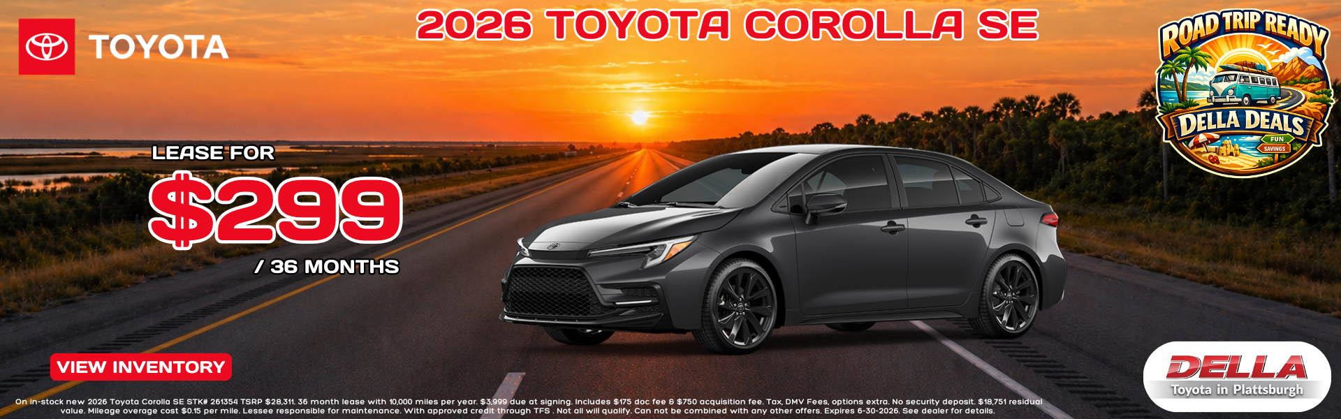 2026 Toyota Corolla For Sale at DELLA Toyota
