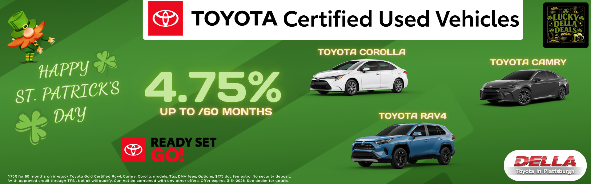 Toyota Certified Used Sale