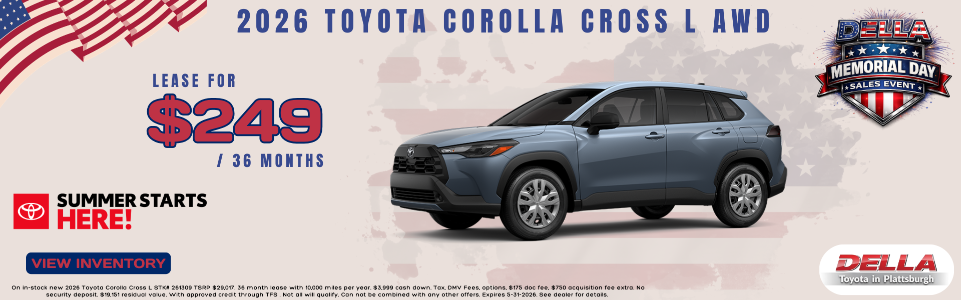 2026 Toyota Corolla Cross For Sale
