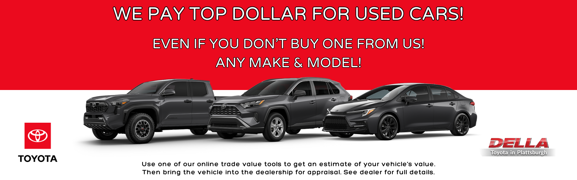 DELLA Toyota Buys Used Cars