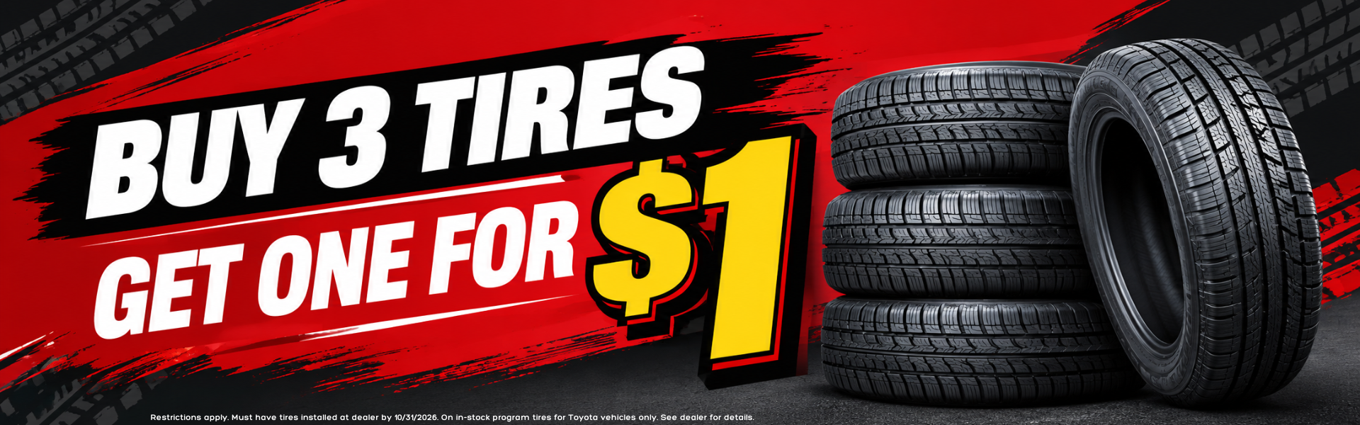 Toyota Tire Sale