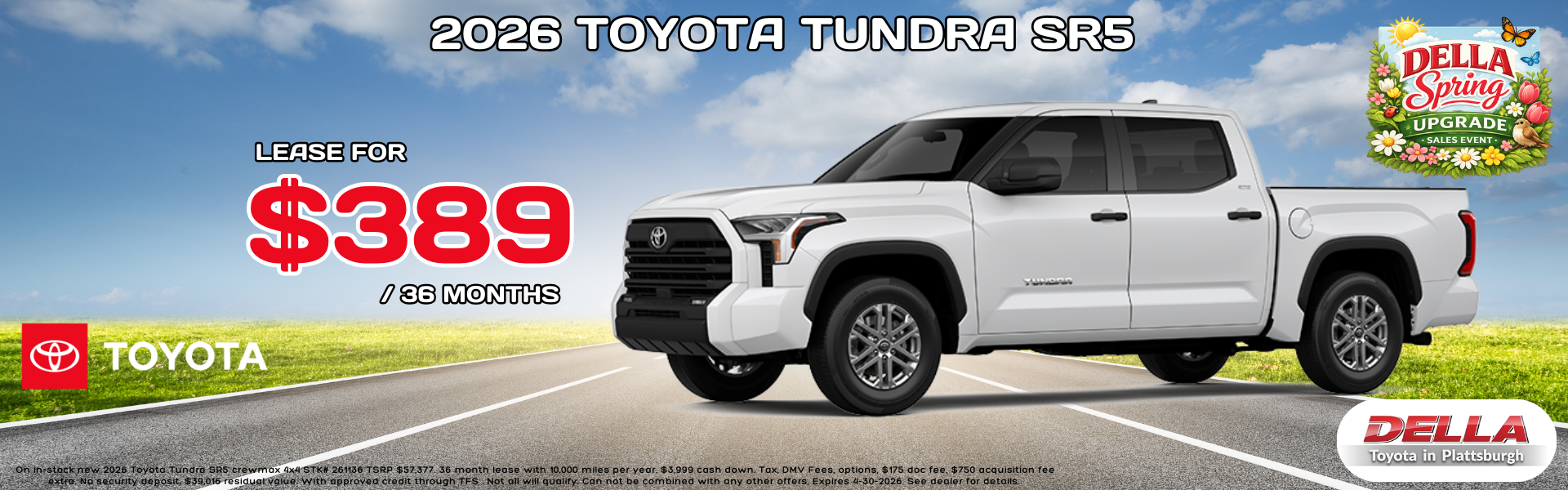 2026 Toyota Tundra for sale Plattsburgh