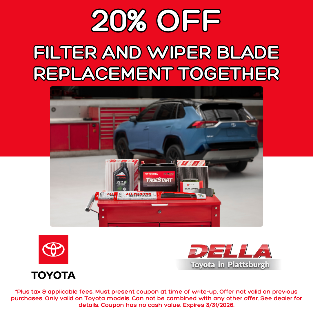 20% Off Filter & Wiper Replacement Together
