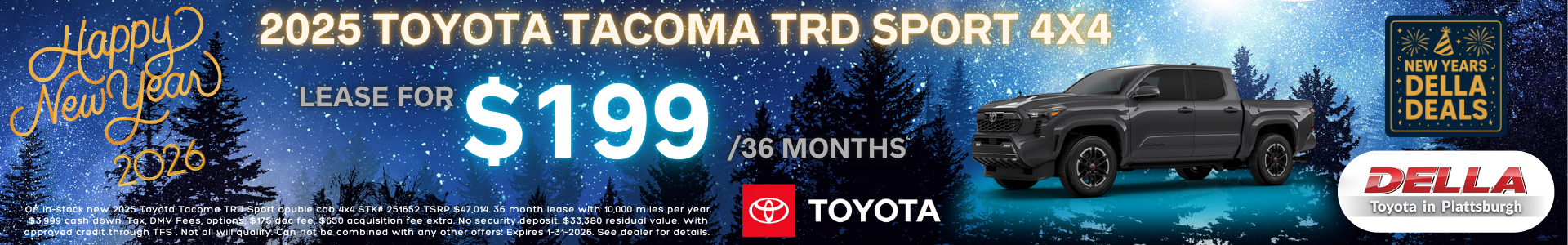 New Toyota Sale